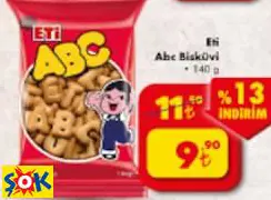 ETİ ABC BİSKÜVİ 140 G ETİ ABC BİSKÜVİ 140 G